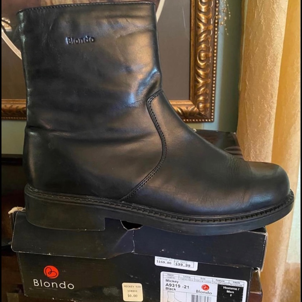 Blondo Black Waterproof Lined Men’s Boots